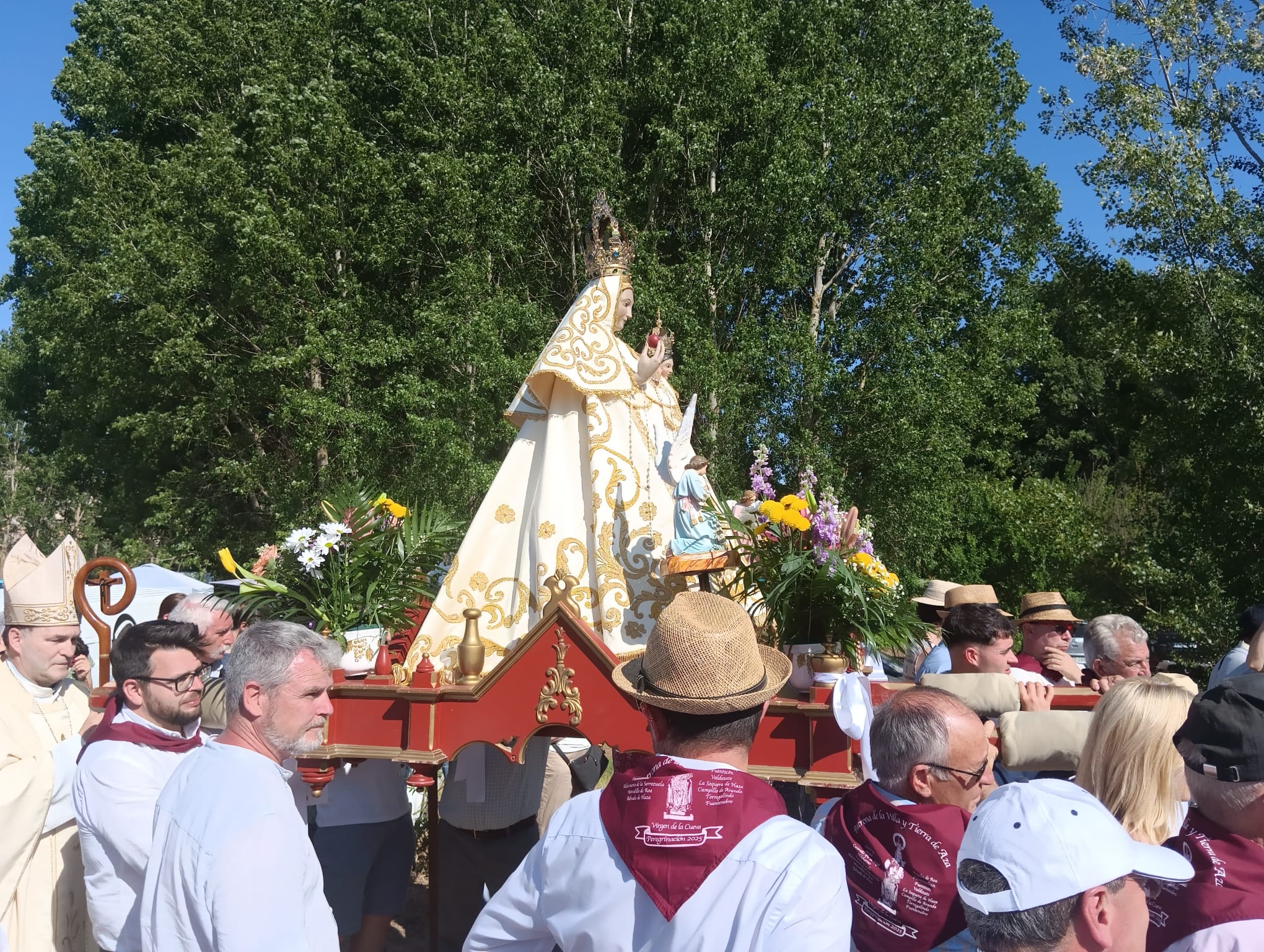 Subida de la virgen a la ermita