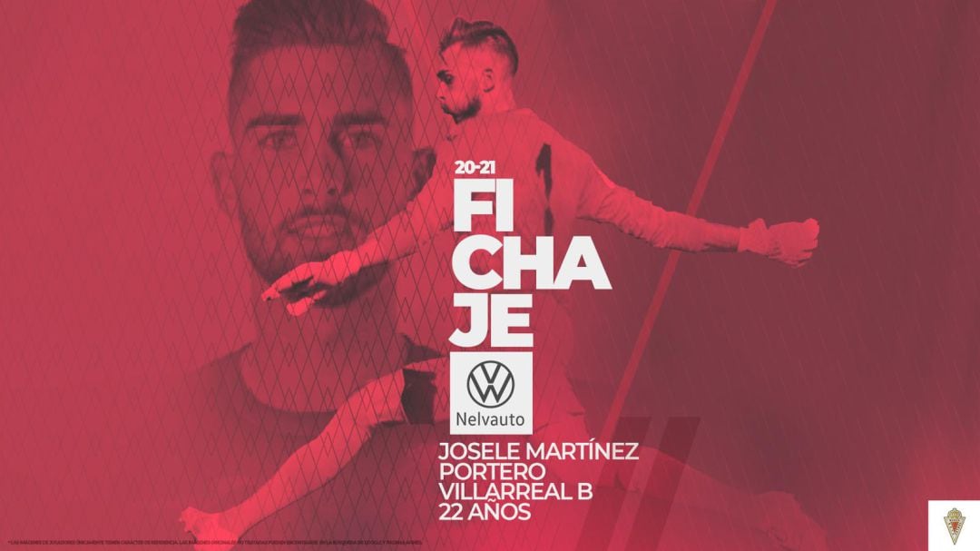 El Real Murcia anuncia la llegada de Josele Martínez