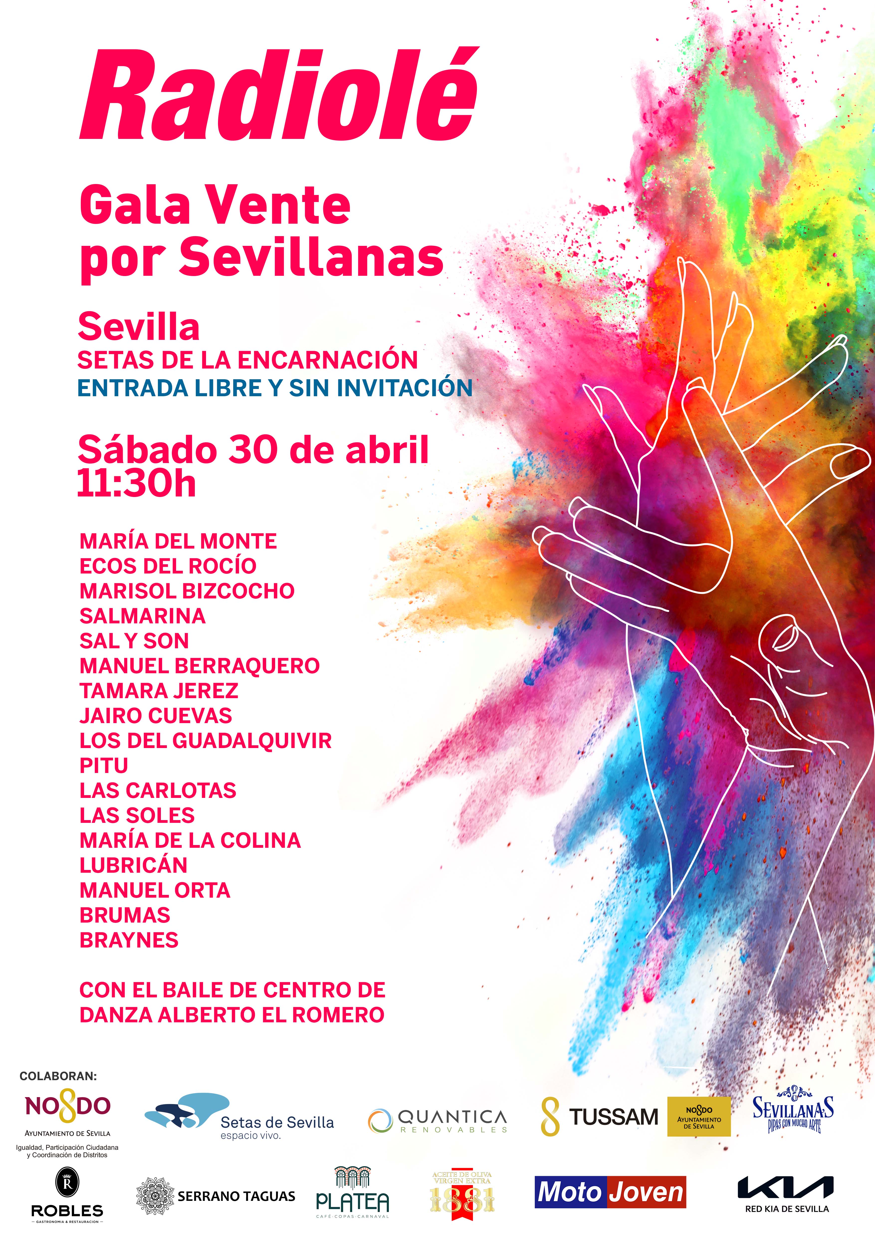 Cartel del especial "Vente por Sevillanas"