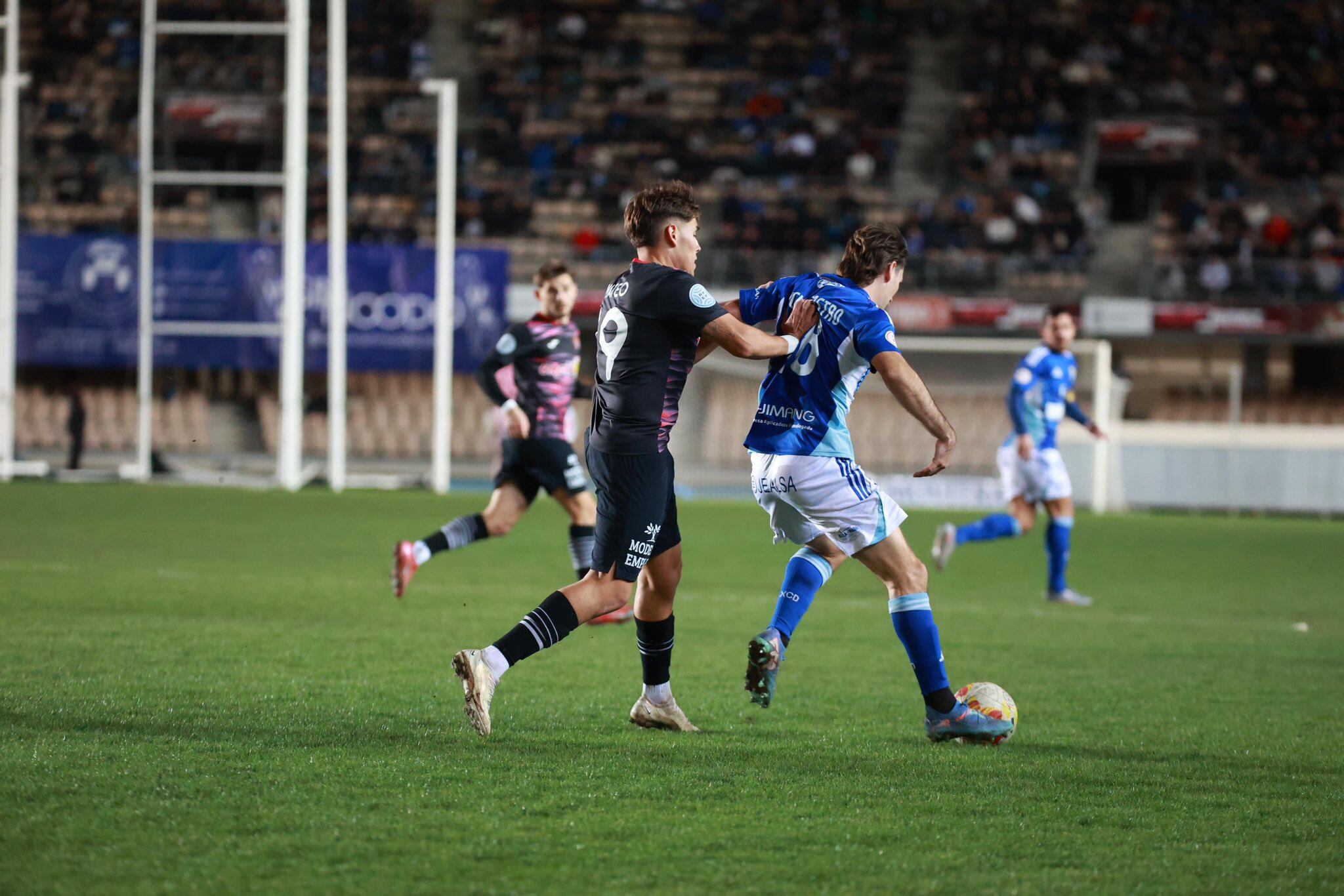 Imagen del partido entre el Xerez CD y el Águilas