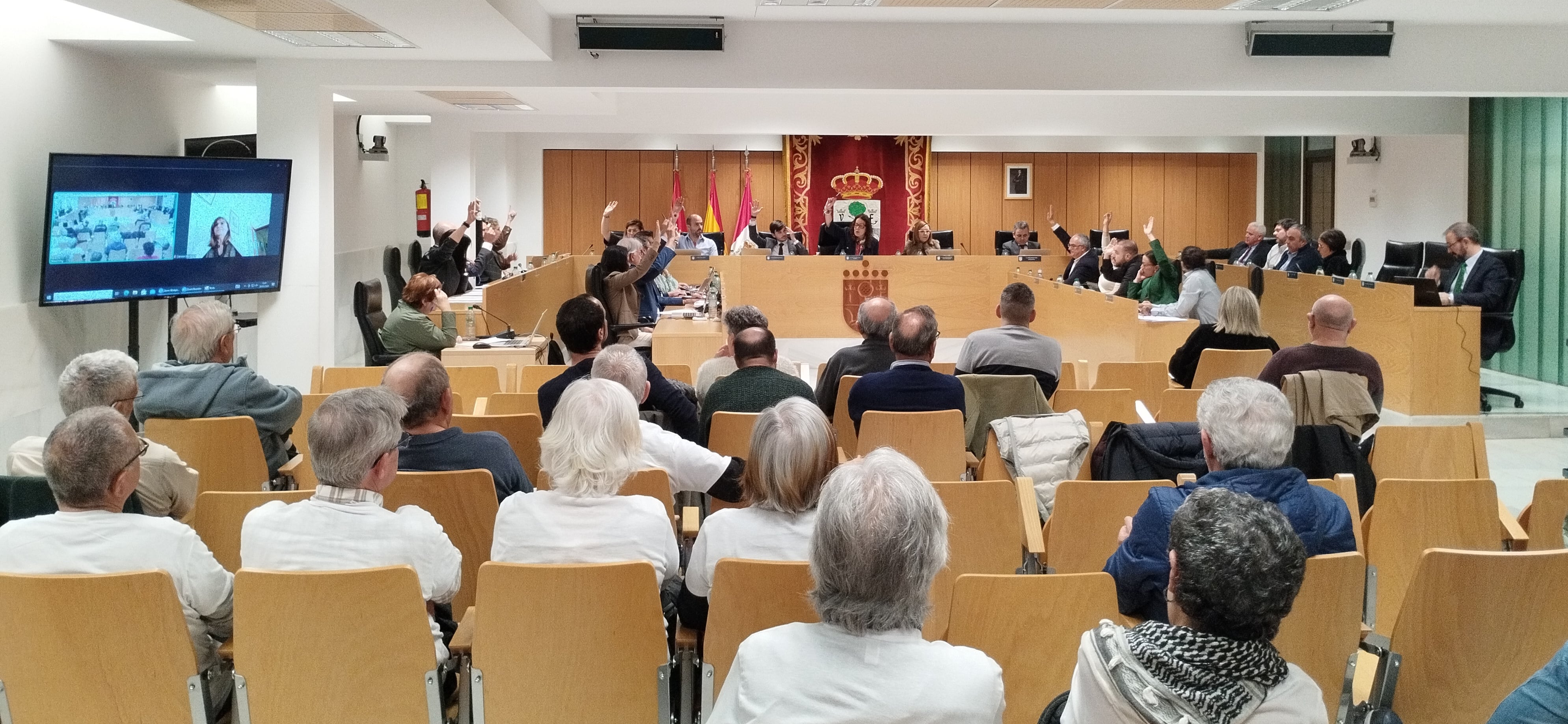 Pleno Municipal del mes de febrero en San Sebastián de los Reyes