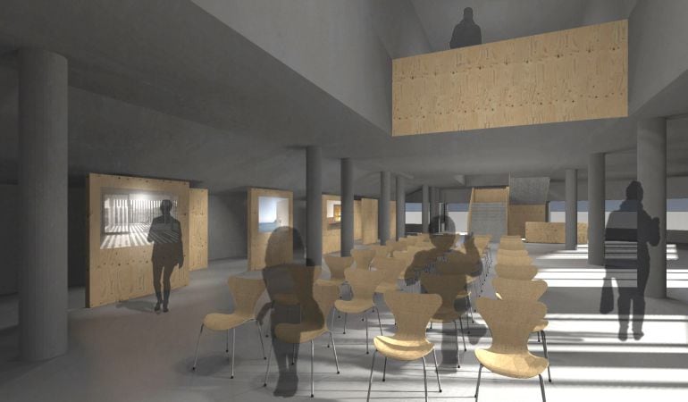 Imatge virtual de l&#039;interior de l&#039;equipament. 