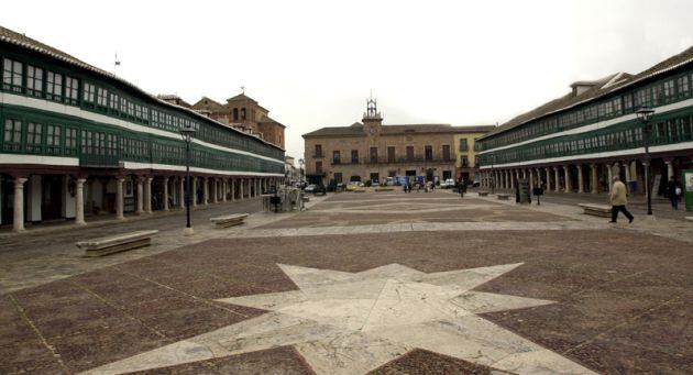 Panorámica de la Plaza Mayor de Almagro