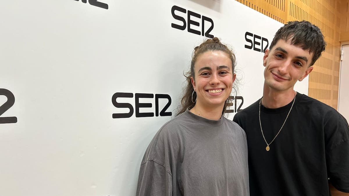 Ana Leal y Miguel López, de la compañía Terete, en Hoy por hoy Murcia