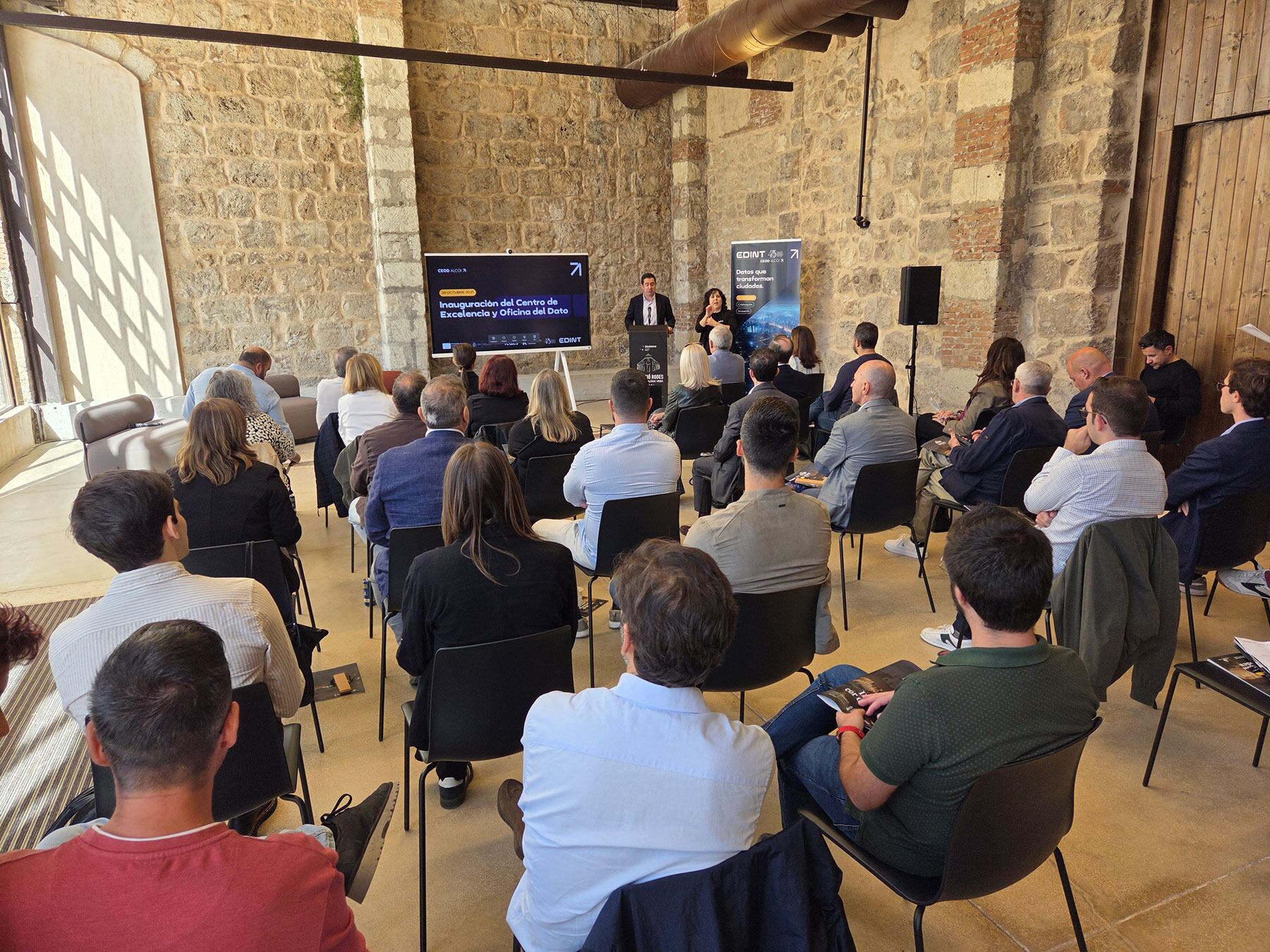 El alcalde Toni Francés durante su discurso de inauguración oficial de la jornada