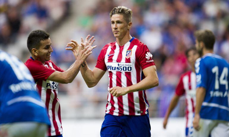 Fernando Torres anotó el segundo gol del encuentro ante el Oviedo