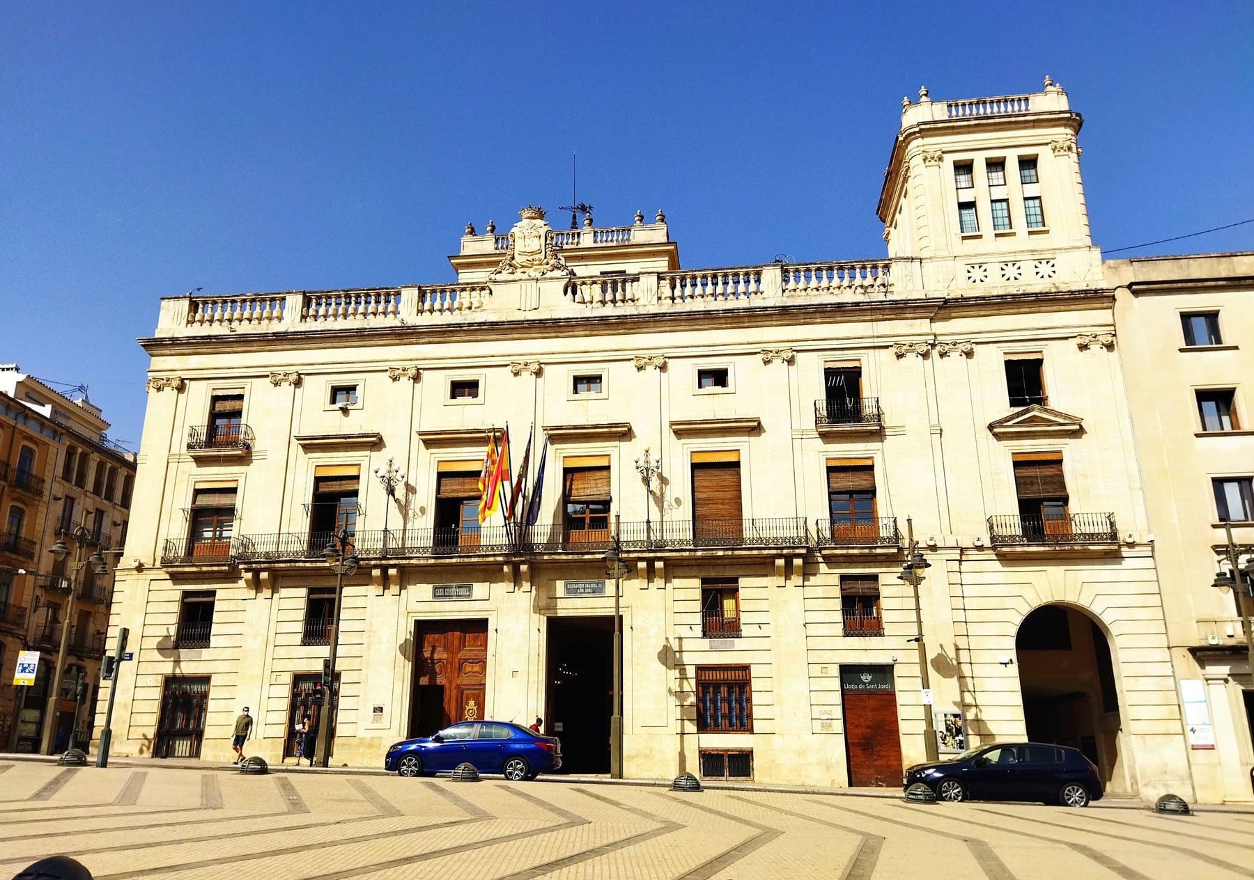 Fachada del Ayuntamiento de Alcoy