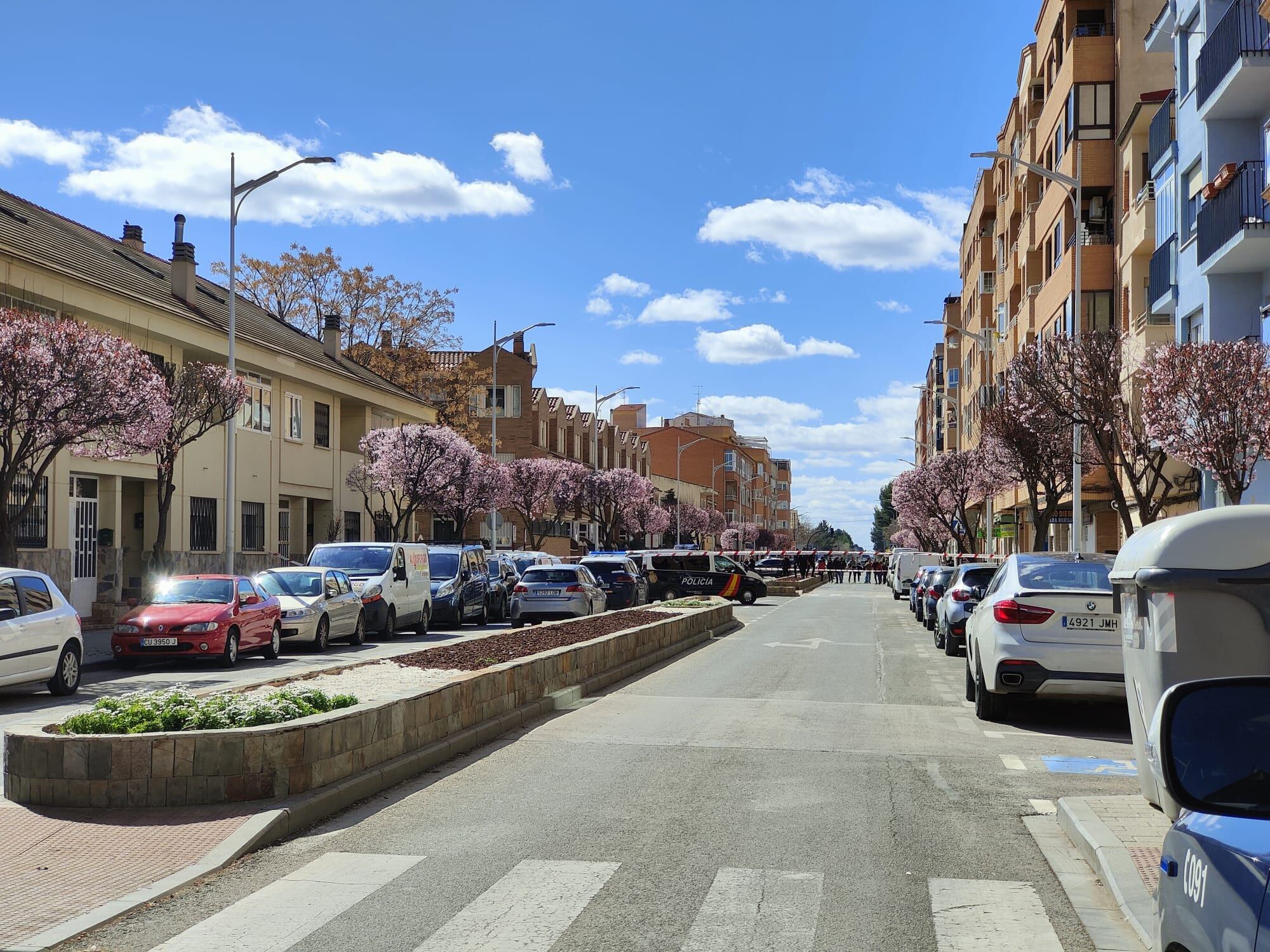 Imagen de la zona del suceso