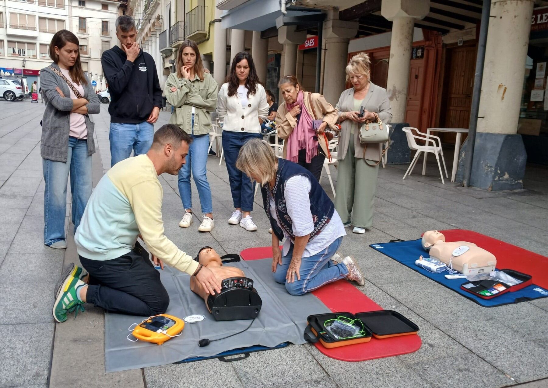Barbastro se suma al Día Nacional de la Parada Cardíaca