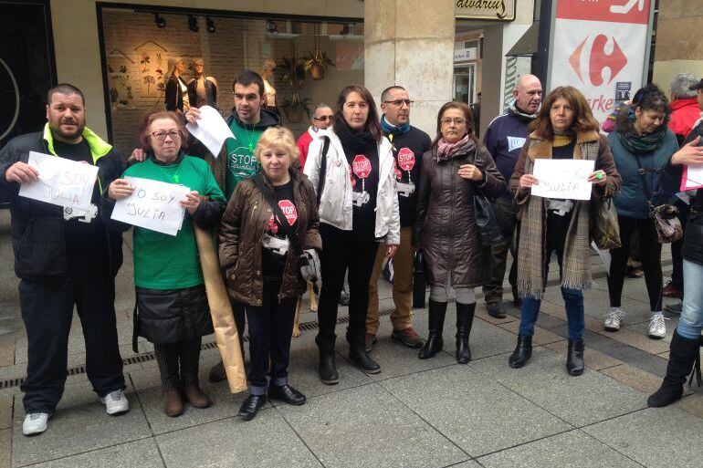 La Plataforma de Afectados por la Hipoteca de Palencia 