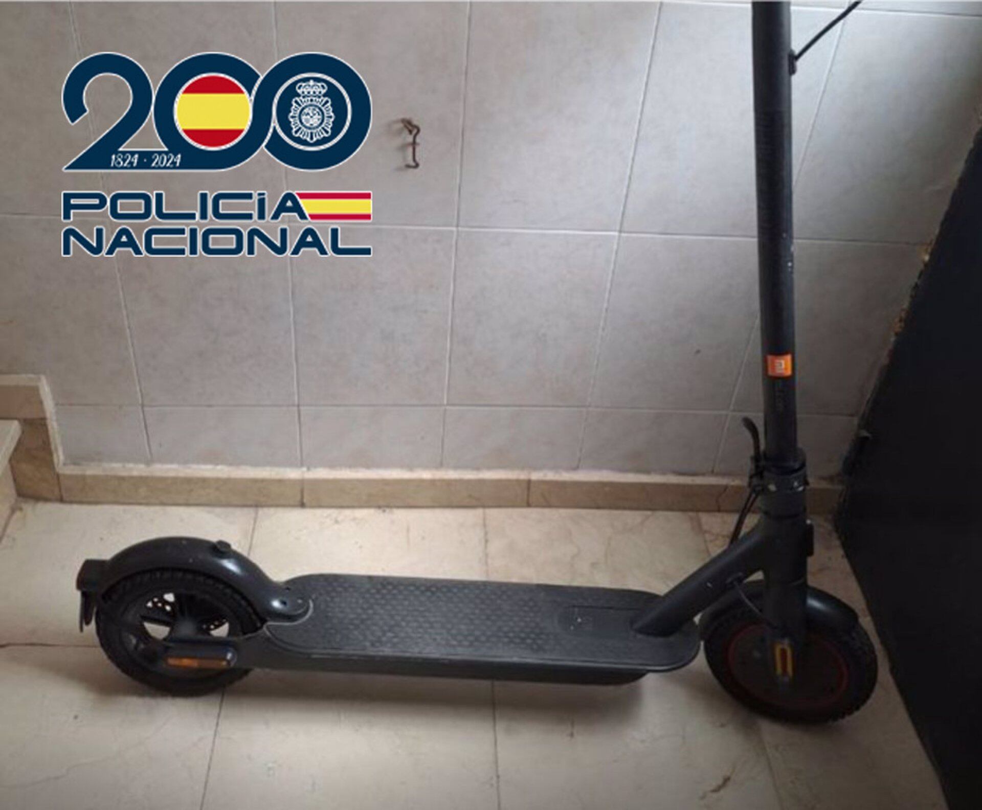 Uno de los patinetes sustraídos en Jerez