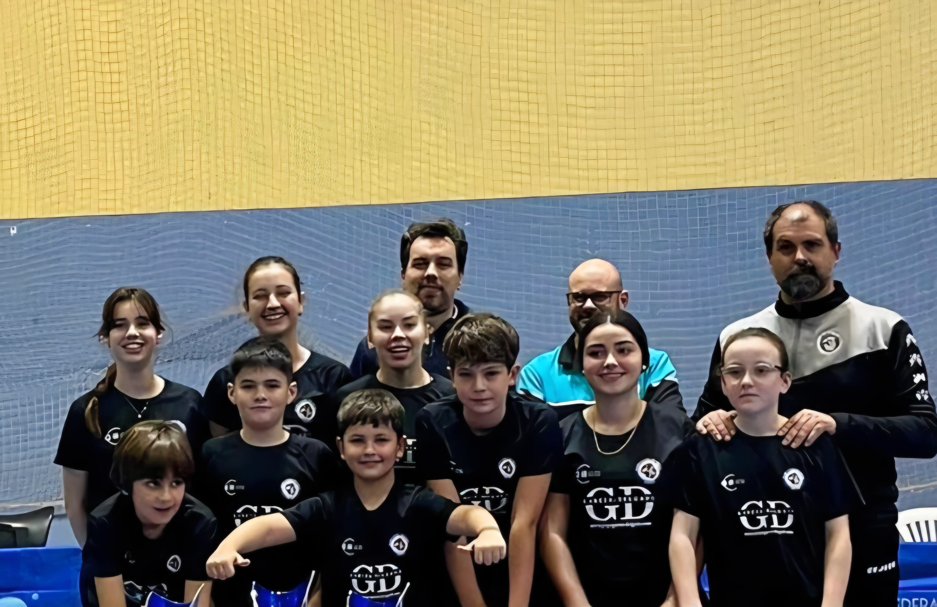 Jugadores del CTM Jerez que participan en el Campeonato de España
