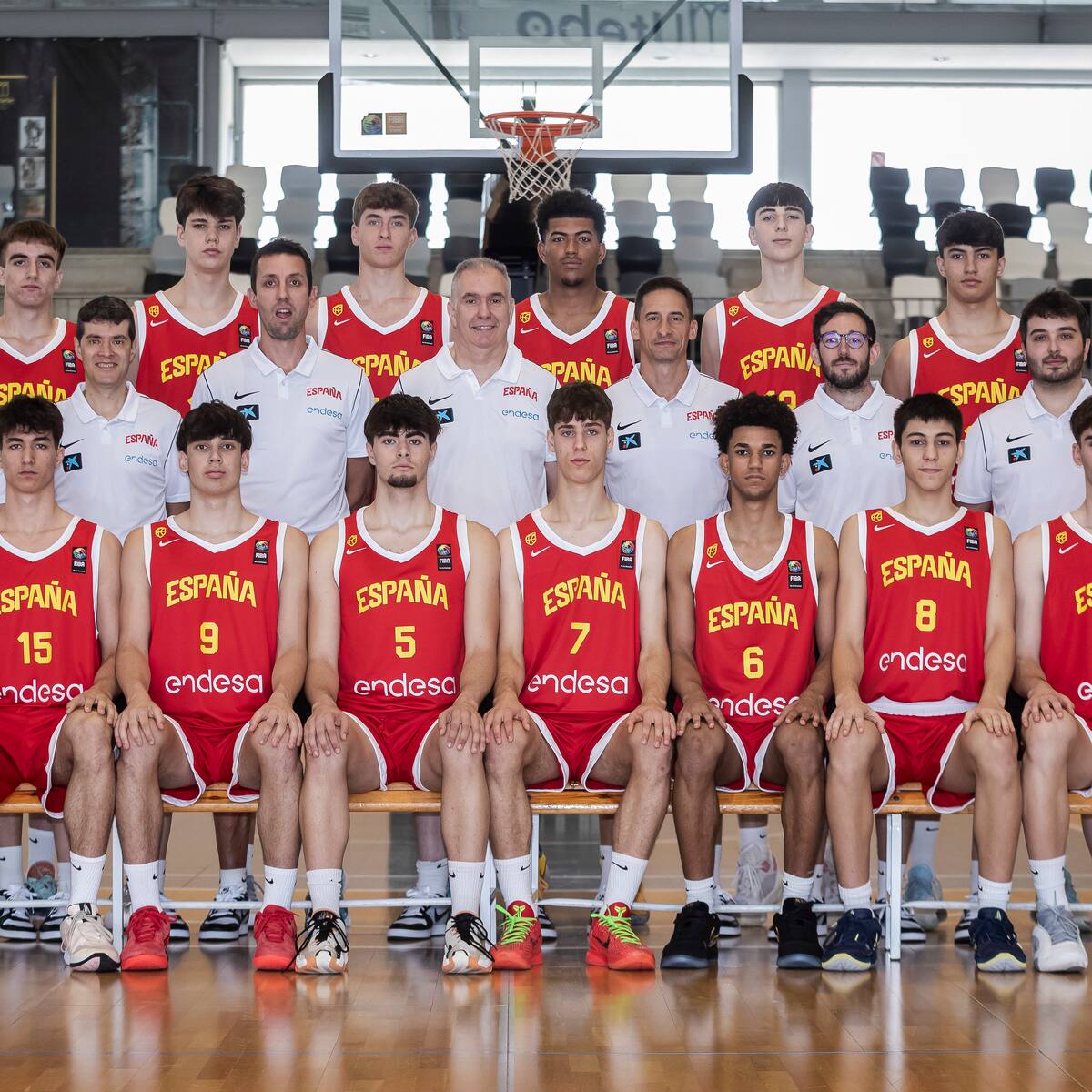 España se mide a Alemania en Huesca en el primer partido del Torneo Internacional de Baloncesto U17