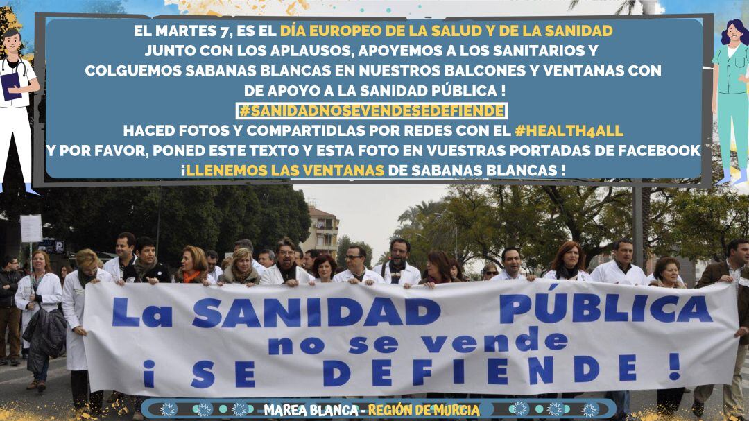 Imagen que ilustra la convocatoria del Día de la Salud y la Sanidad