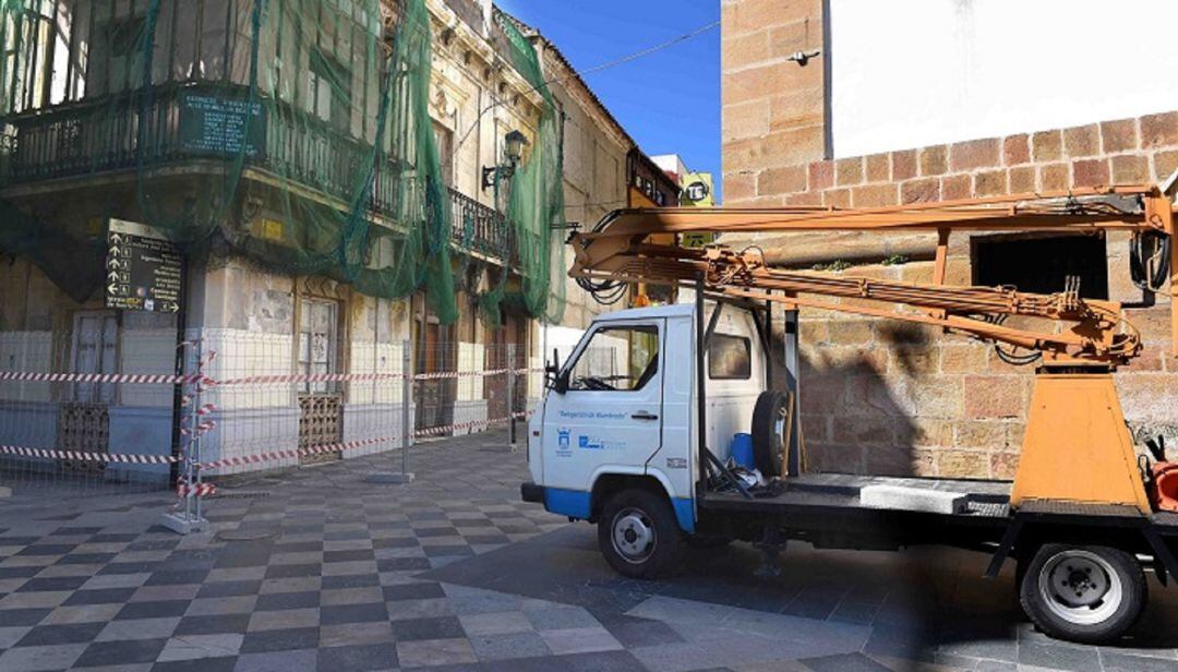 Trabajos de Alumbrado en Algeciras.