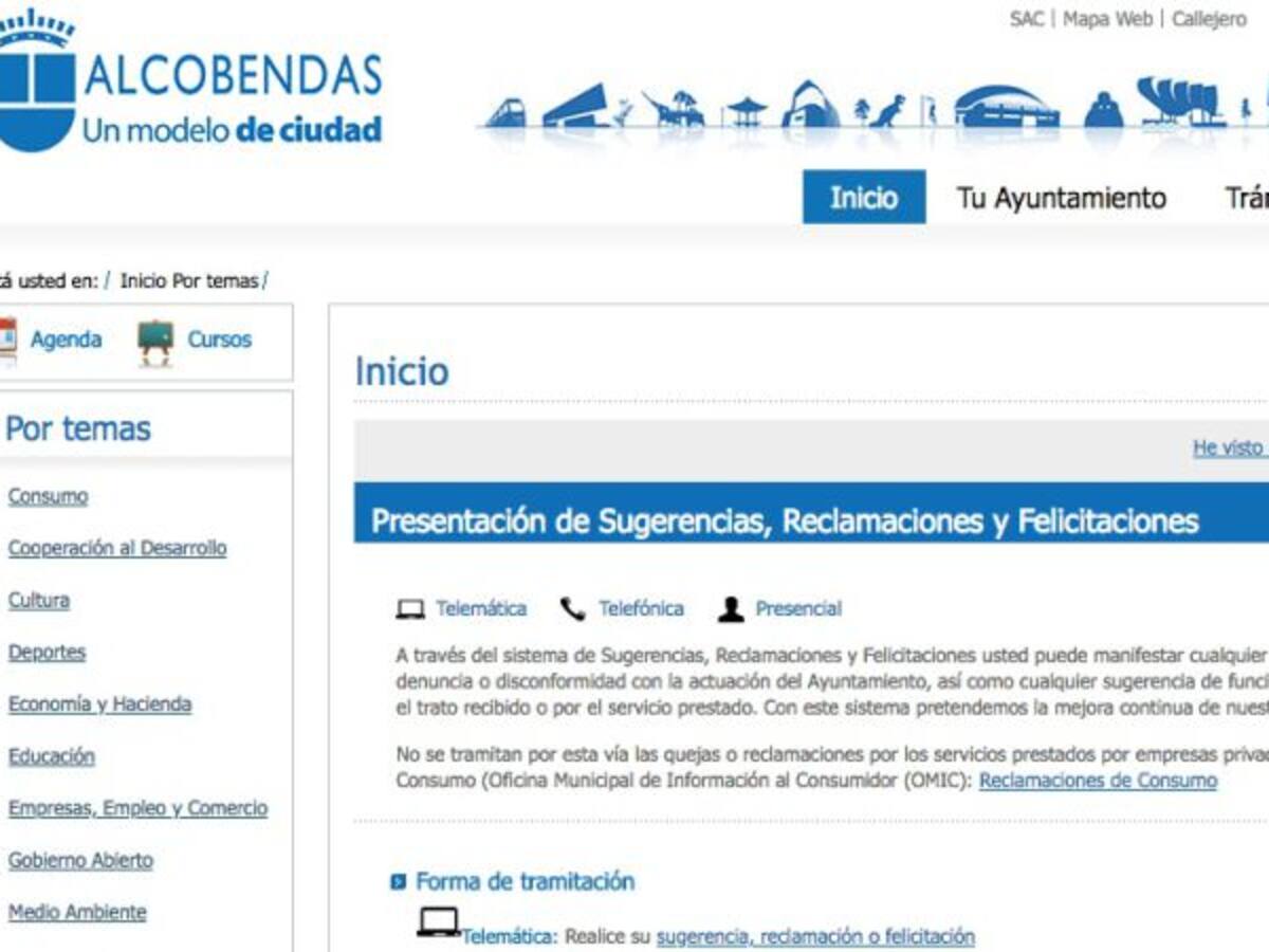 El Ayuntamiento de Alcobendas es el más rápido en responder