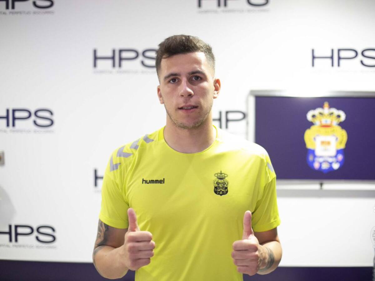 Christian Rivera se incorporará el miércoles a los entrenamientos de la UD Las Palmas