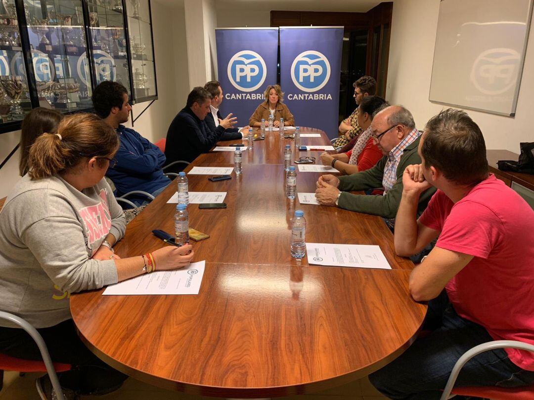 Reunión de la Junta Local del PP.