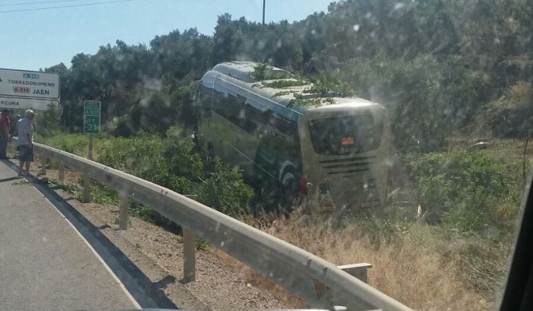 Autobús siniestrado