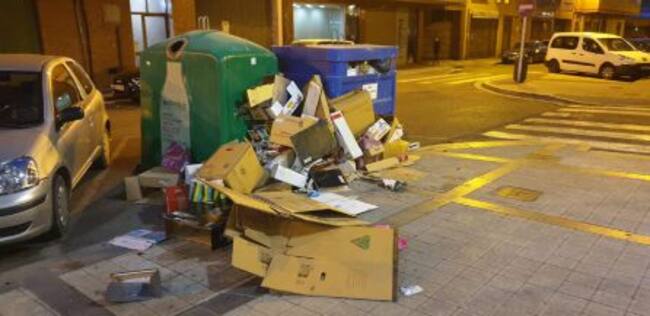 Así están algunas zonas de la ciudad