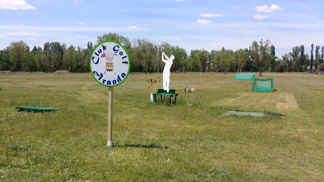 Las instalaciones con las que el Club Golf Aranda cuenta en el complejo de La Calabaza.