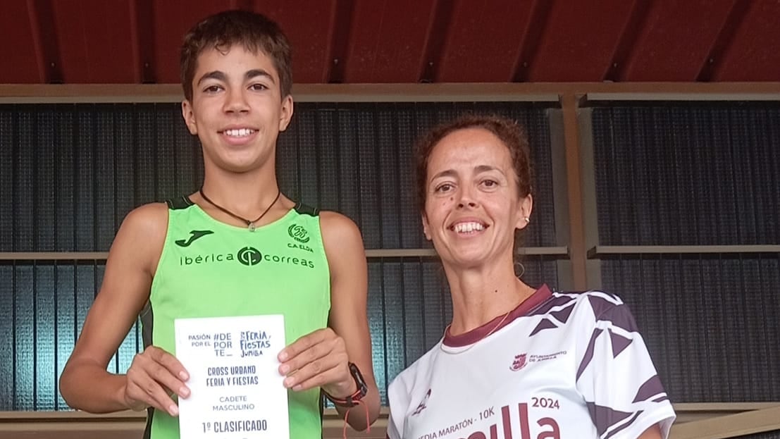 Adrián Alcaina venció en categoría cadete