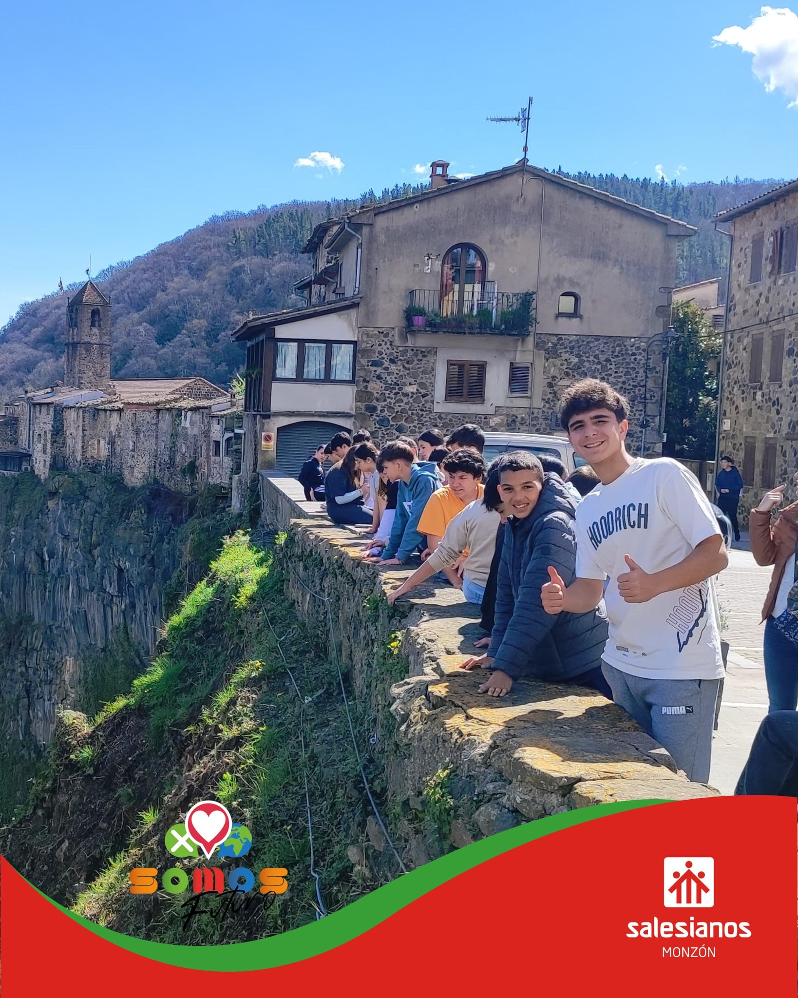 Foto intercambio con Francia.