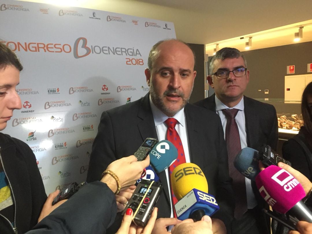 El vicepresidente del gobierno regional, José Luis Martínez Guijarro