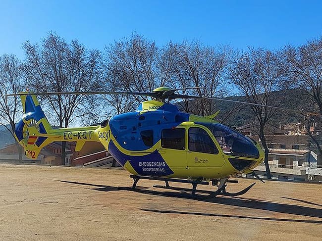 Helicóptero medicalizado del Sacyl