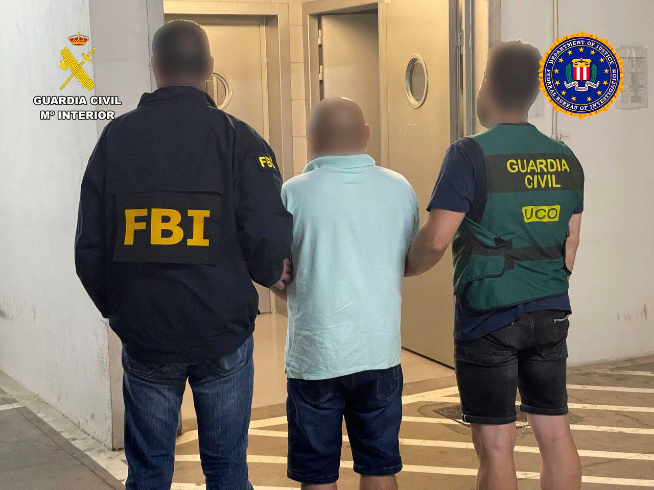 La Guardia Civil, en colaboración con el FBI, ha detenido en Madrid, Barcelona y Gran Canaria a tres pederastas que habían huido de Estados Unidos, EFE/ Guardia Civil SOLO USO EDITORIAL/SOLO DISPONIBLE PARA ILUSTRAR LA NOTICIA QUE ACOMPAÑA (CRÉDITO OBLIGATORIO)