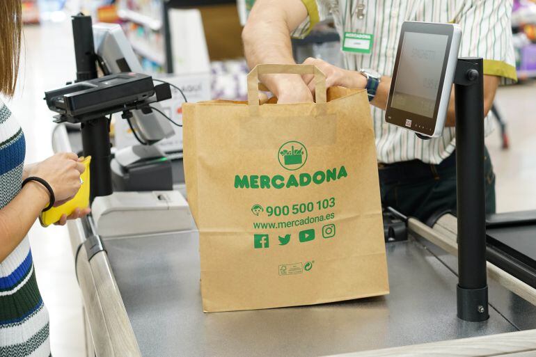 Bolsa de papel de Mercadona