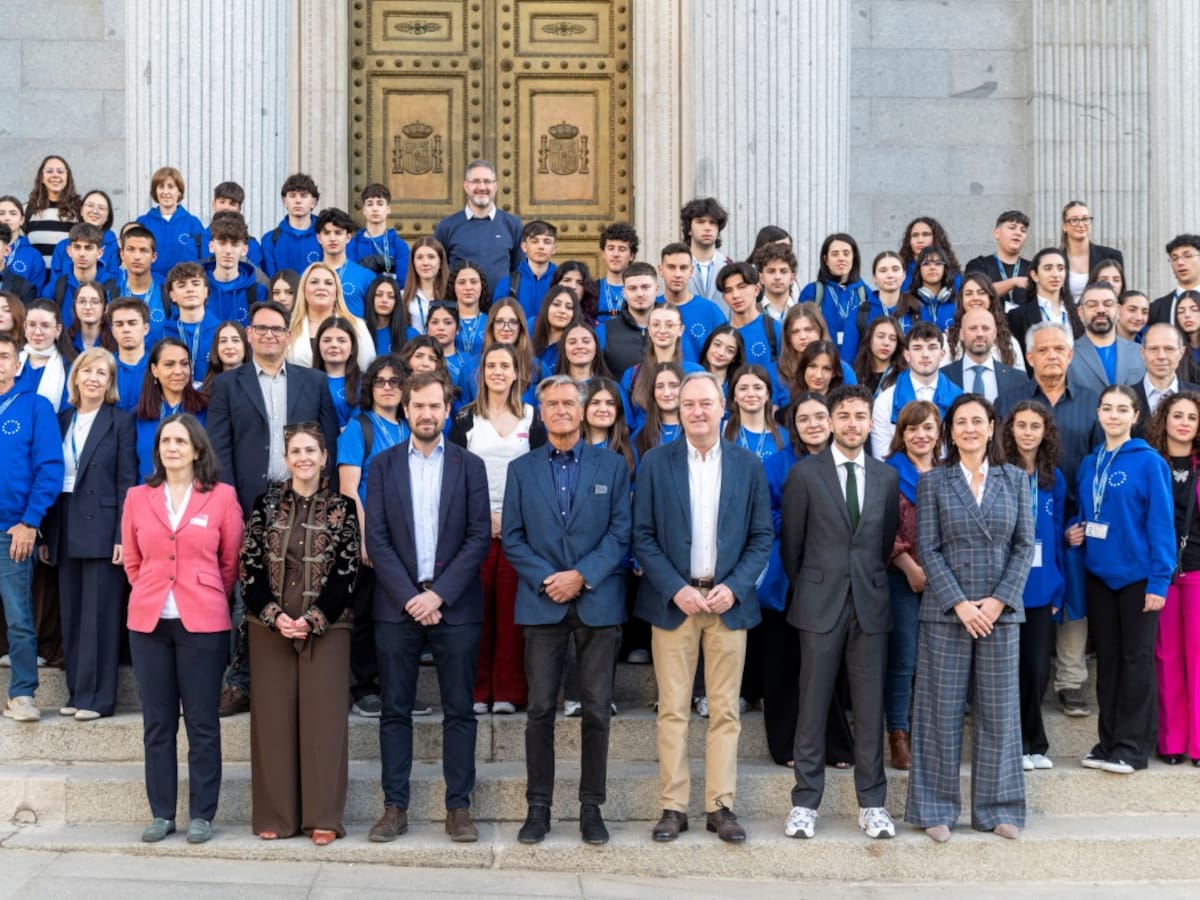 El IES Sixto Marco participa en una simulación del Parlamento Europeo en el Congreso de los Diputados