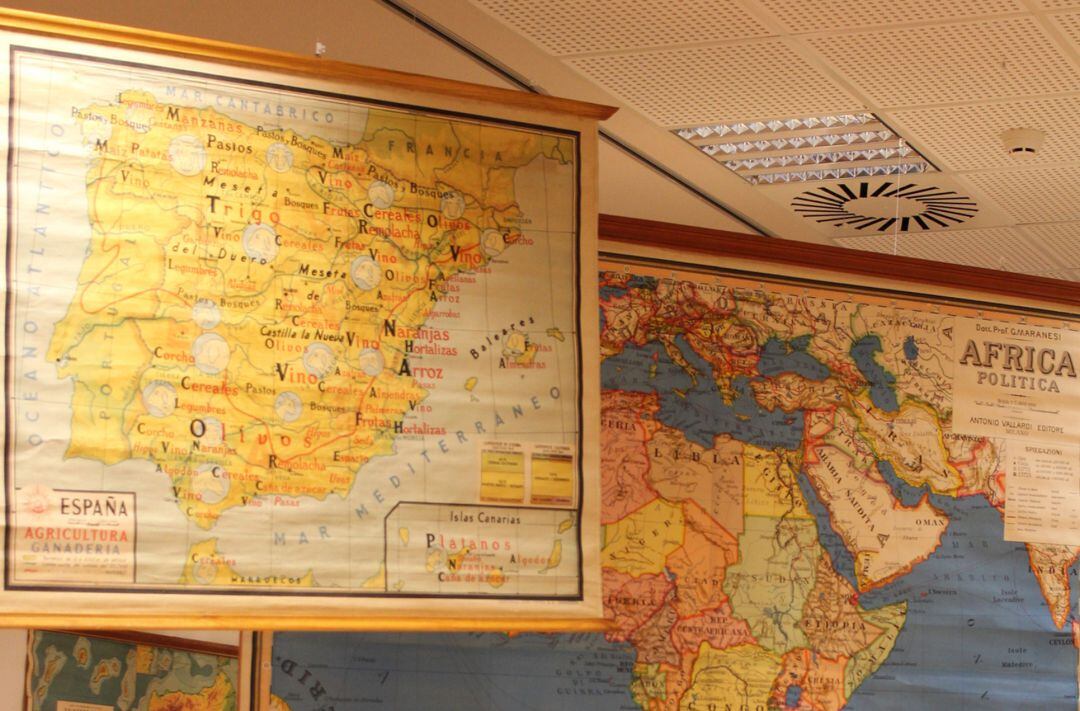 Mapas del Museu Pedagògic de Castelló