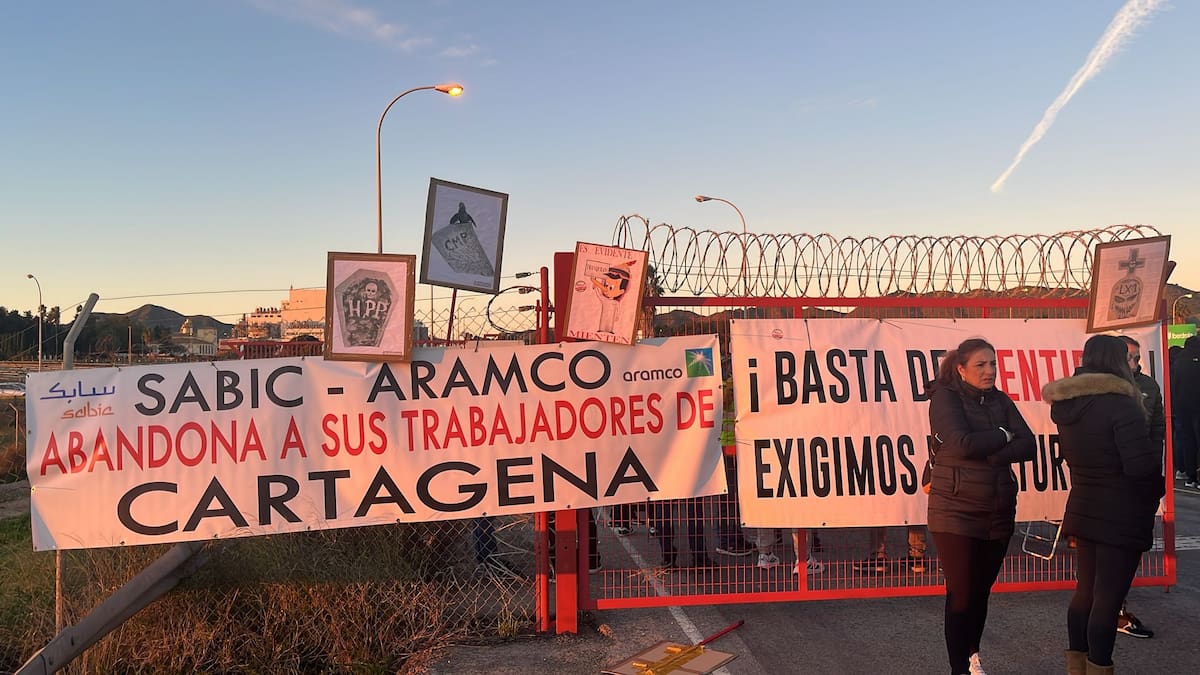 Conexión primer día de paro en Cartagena
