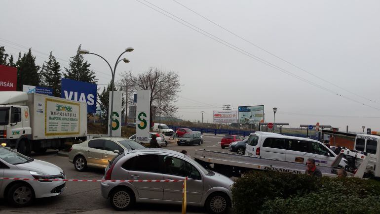 Acceso al Hospital de Guadalajara