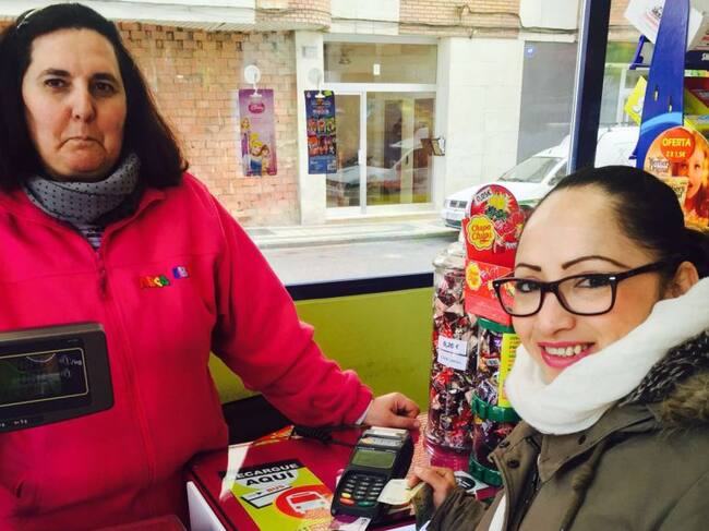 Uno de los puntos en los que se puede recargar el abono del autobús urbano