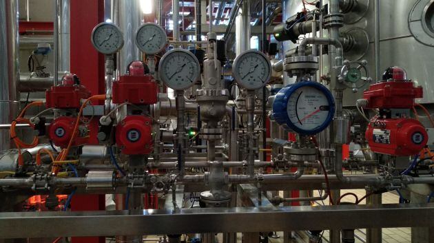 Instalaciones del Brewhub de Mahou en Córdoba