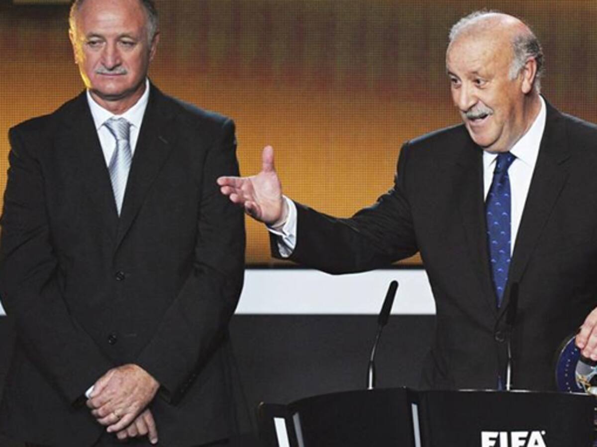 Del Bosque gana su primer Balón de Oro frente a Guardiola y Mourinho