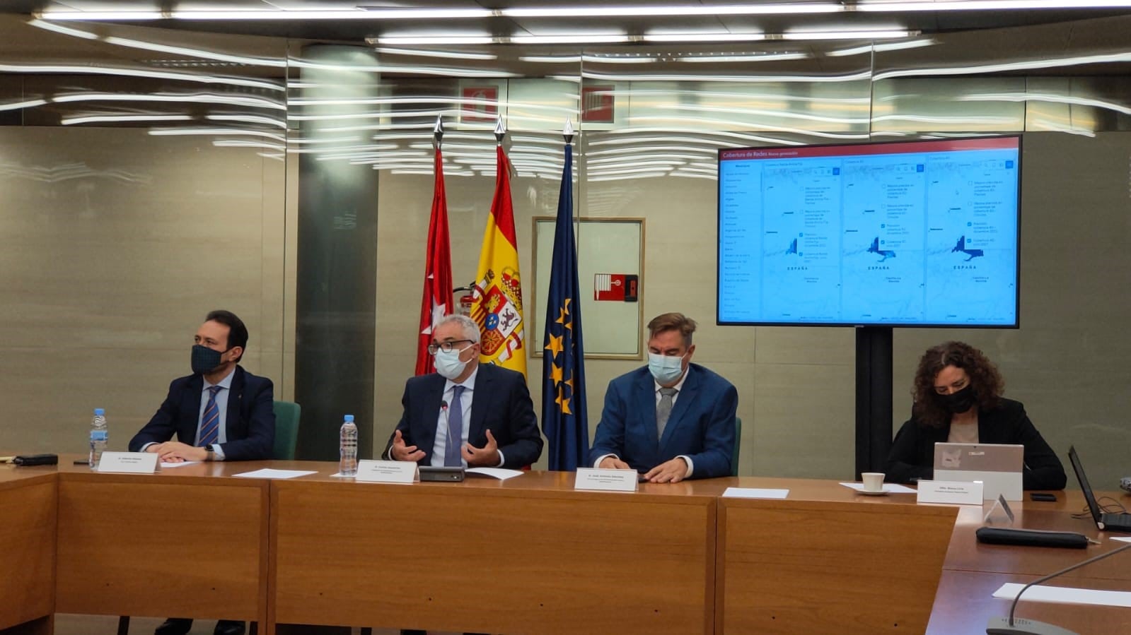 La Comunidad de Madrid expone los mapas interactivos