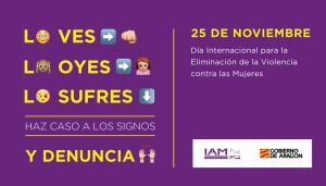 Imagen de la campaña contra la violencia de género