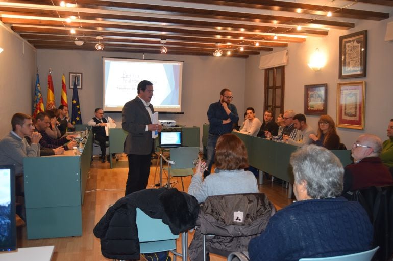 Presentación de la EDUSI a la ciudadanía, en el ayuntamiento de Benissa.