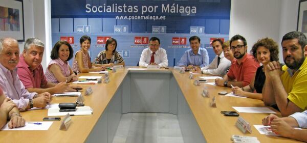 Reunión de los secretarios del PSOE en Málaga