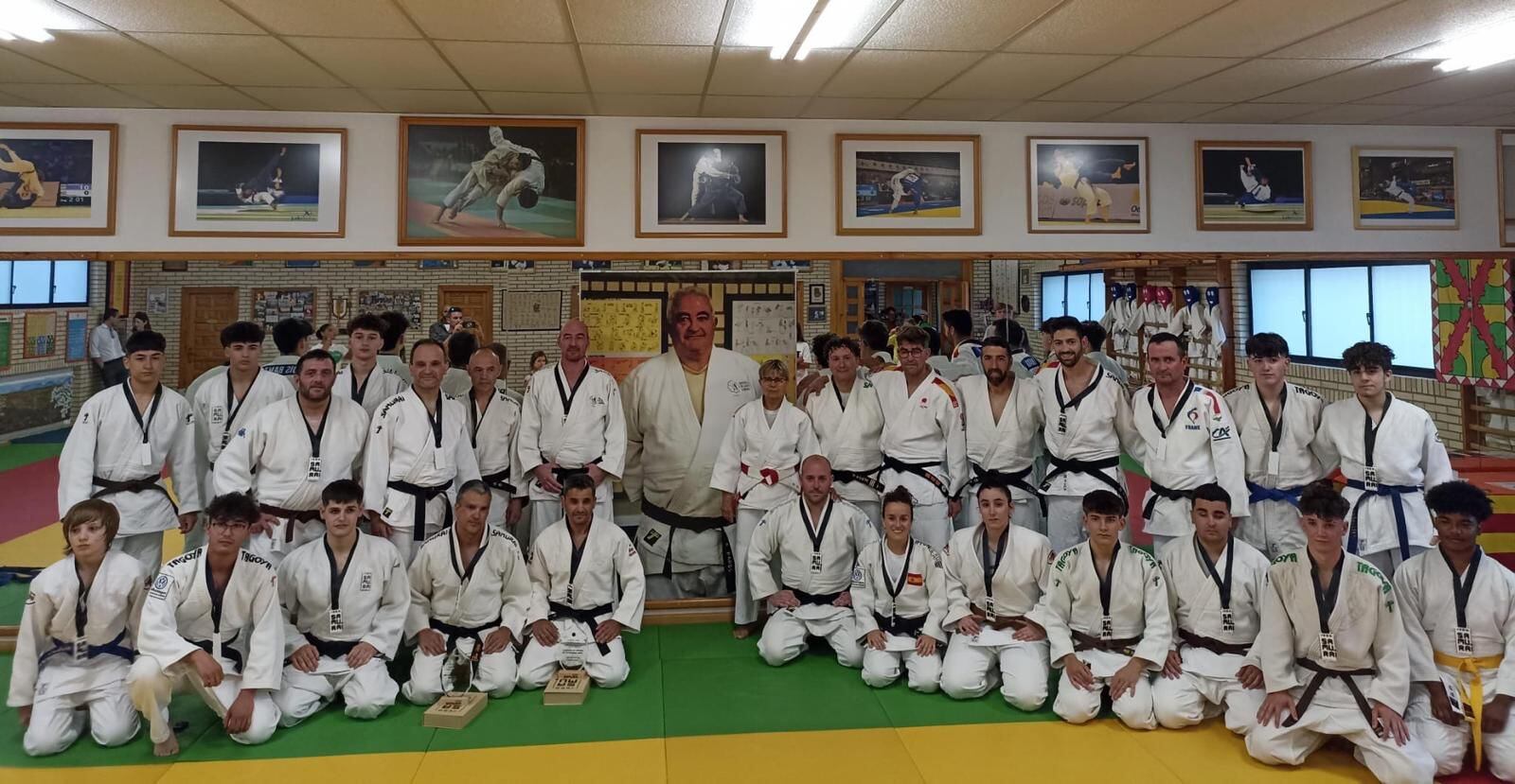 Homenaje a Antonio Pardo en la Escuela de Judo Samurai