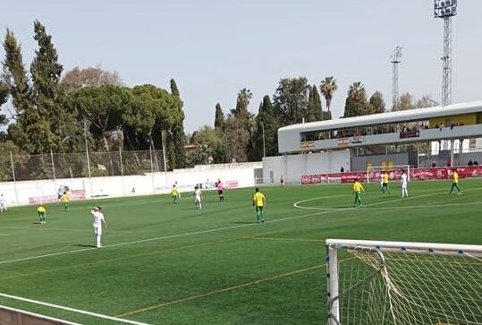 Un momento del partido