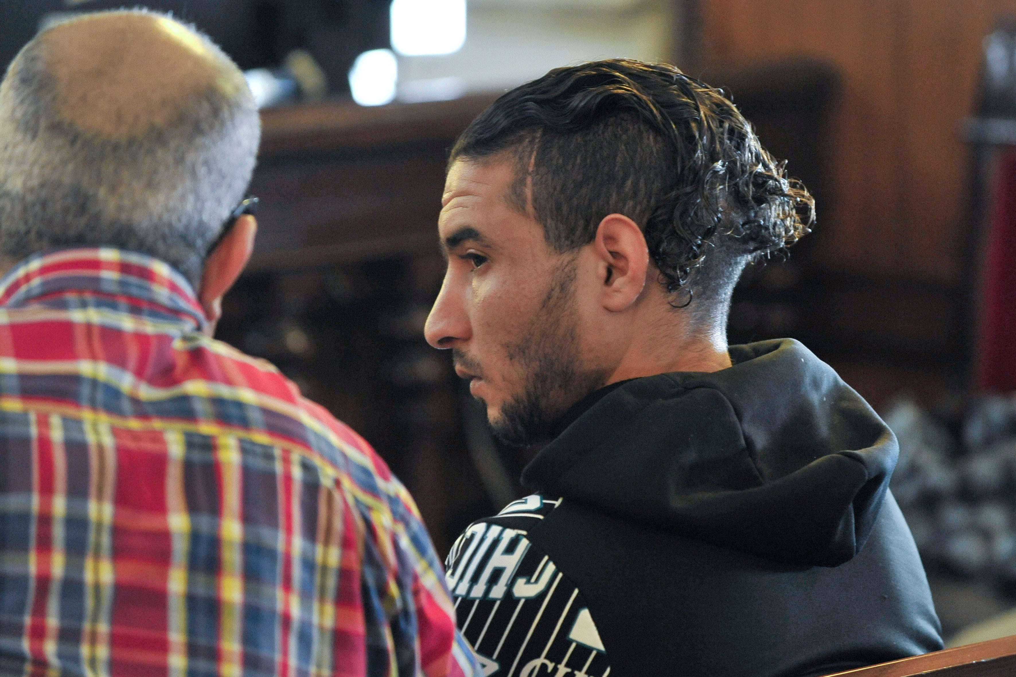 Imagen del condenado, durante el juicio celebrado en la Audiencia Provincial de Albacete