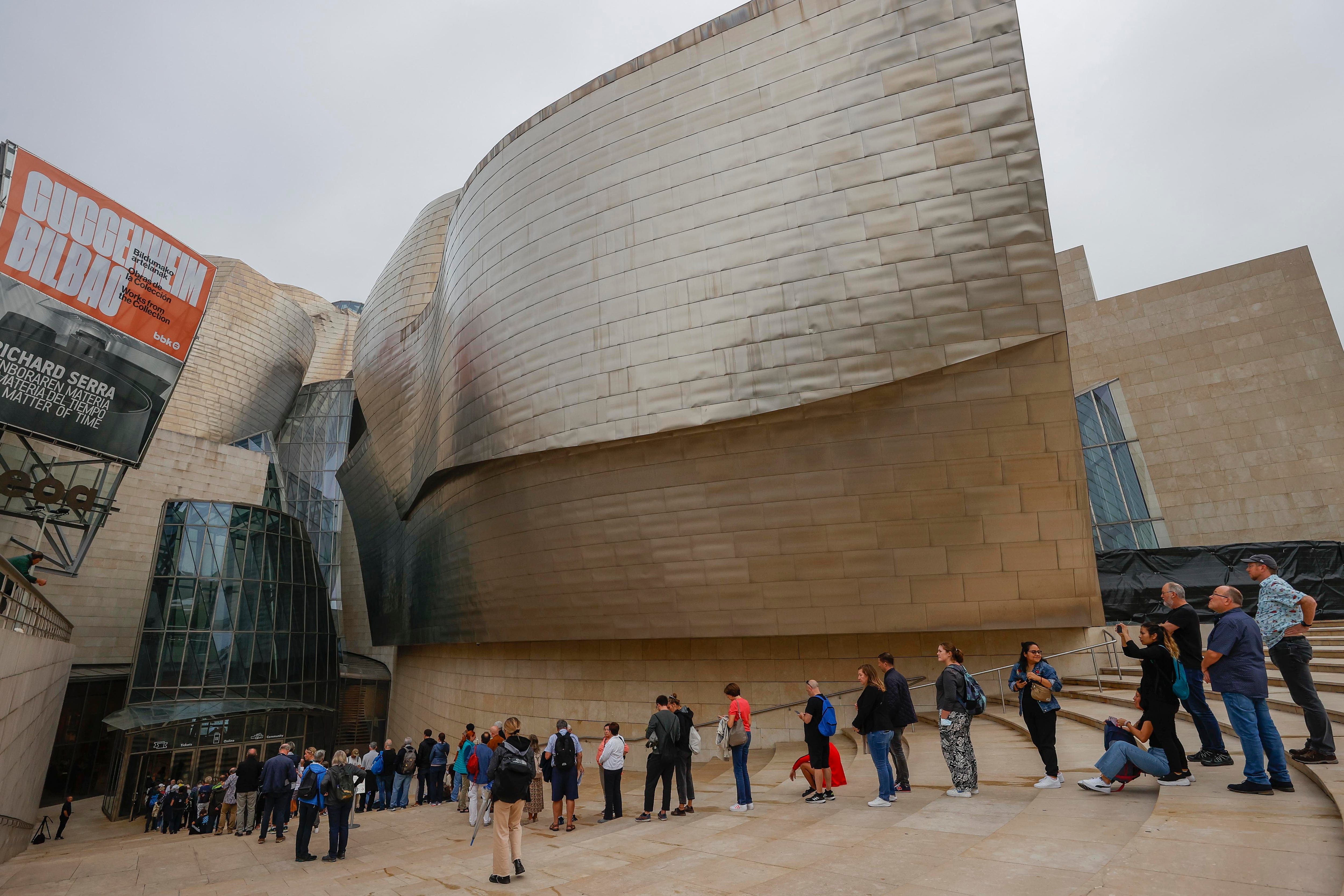 Acceso al Museo Guggenheim en una imagen de archivo