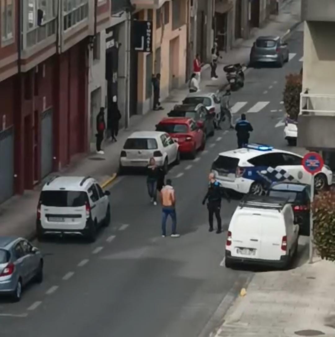 Imágenes de la reyerta entre dos clanes de Lugo