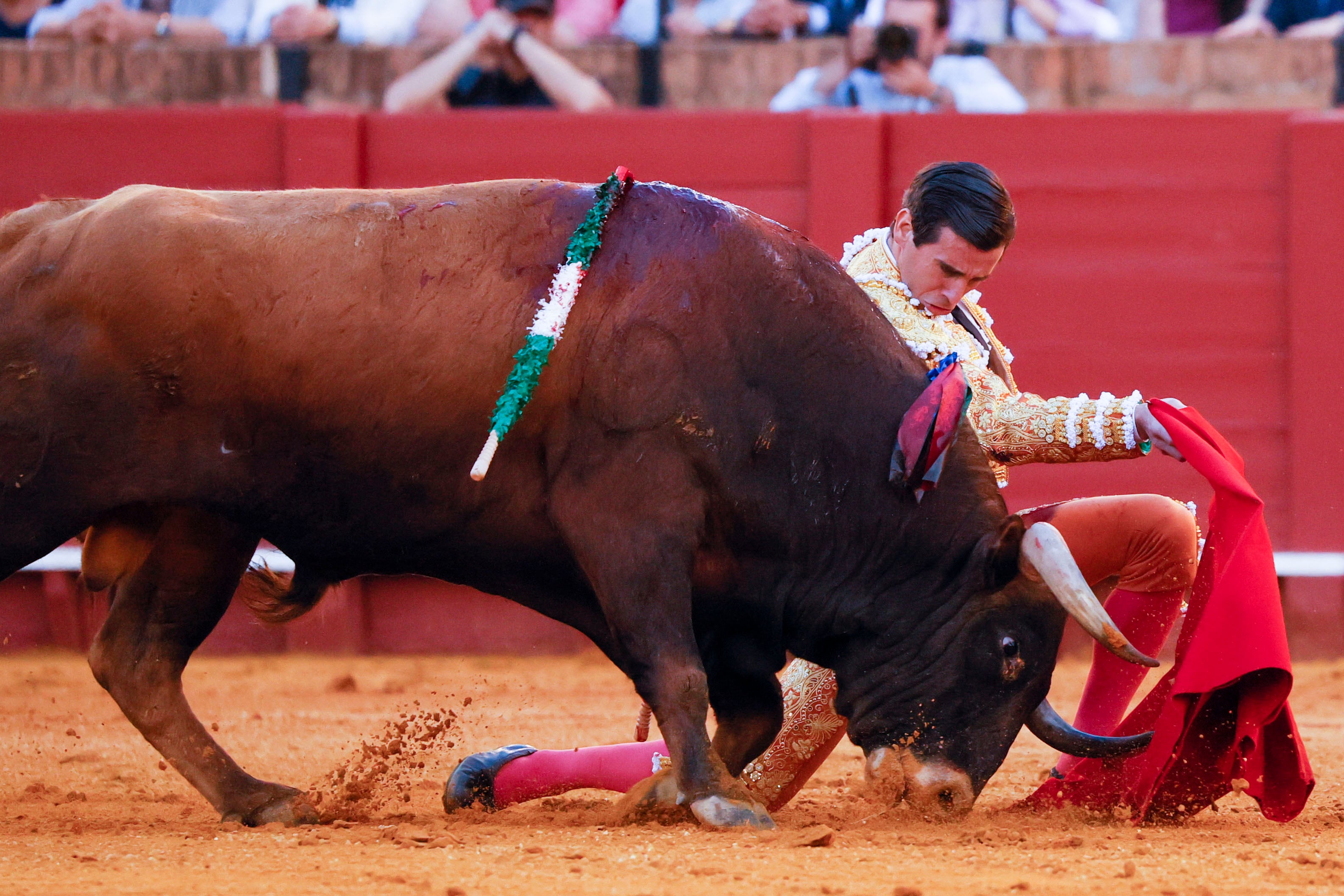 Imagen de archivo de Juan Ortega durante la pasada Feria de Abril de Sevilla