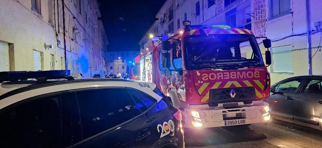 Incendio en la calle Virgen de Valsordo