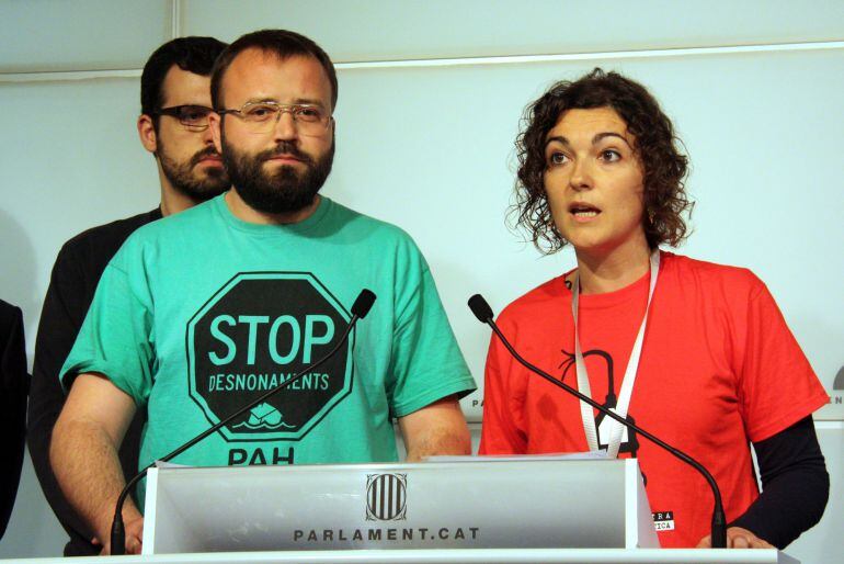 El portaveu de la PAH, Carlos Macías, diu que faran pressió al PP aprofitant la campanya electoral